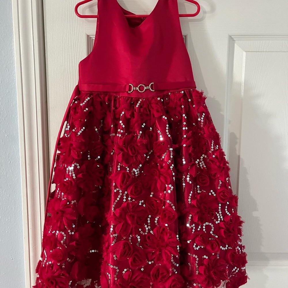 AMERICAN PRINCESS RED DRESS FOR GIRLS SIZE 6X